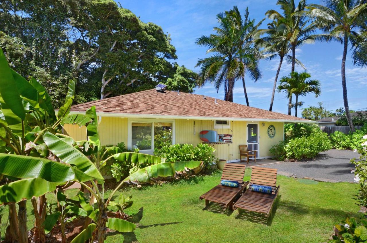 Melemele Kapaa Cottage 1 Block To Beach! Kapa'a Kültér fotó